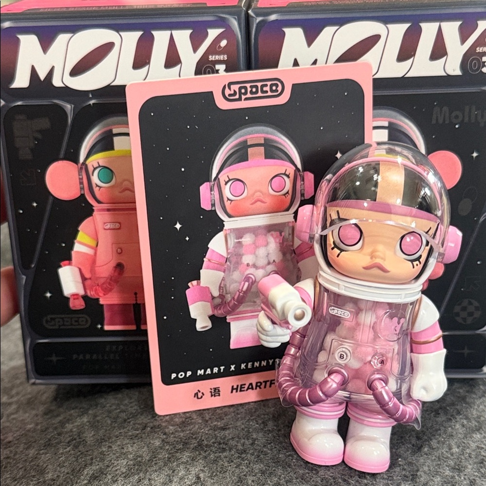 Space Molly - Series 3 - Pink Astronaut - confirmed - “Heartfelt words”